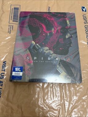 Spiral: From the Book of Saw 4k Ultra HD + Blu Ray + Digital Steelbook Sealed